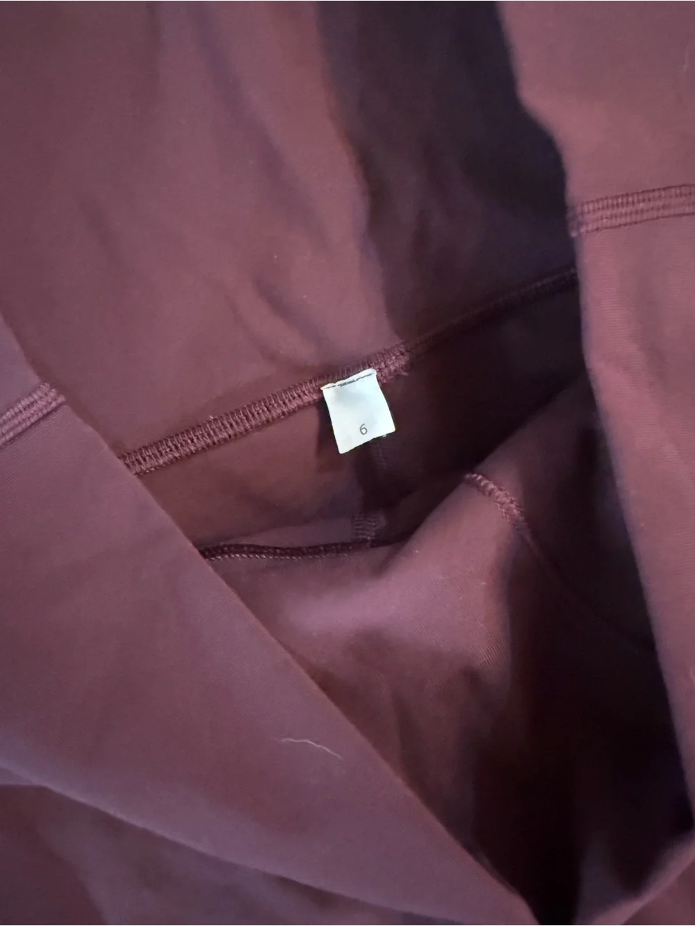 lululemon athletica Maroon High-Rise Leggings